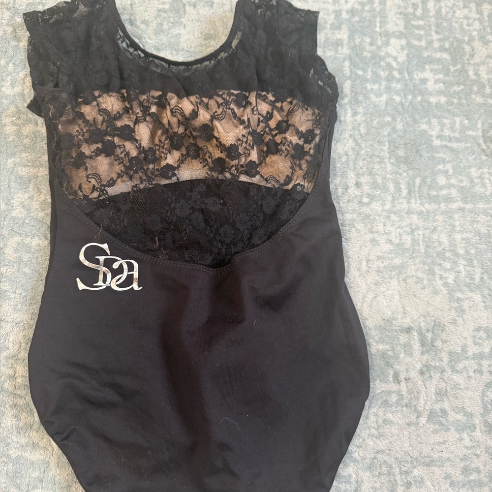 Elegant Black Lace Bodysuit